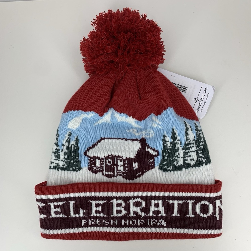 Sierra Nevada Brewing Beanie Celebration Fresh Hop IPA Locale Hat Pom Cap w/ Tag